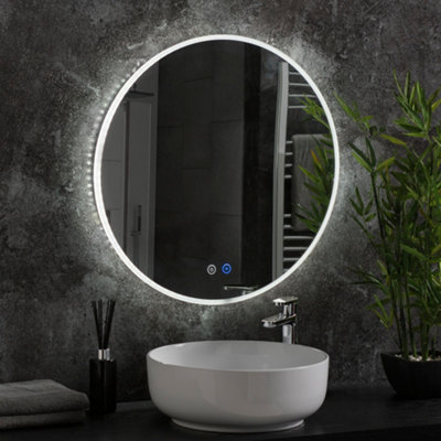 60cm Anti Fog Bathroom Mirror