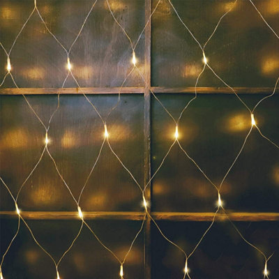 LED Net Lights 192LEDs 9.8x6.6ft, 30V Safe Voltage for Outdoor ...