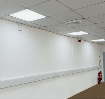 LED Panel Rectangle Ceiling Light 6500K 40W 60x60cm, Cool light