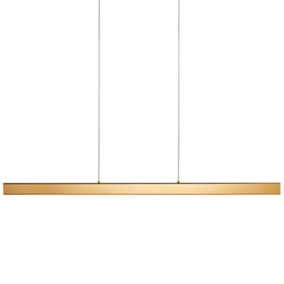 LED Pendant Lamp ARENAS with Remote Gold