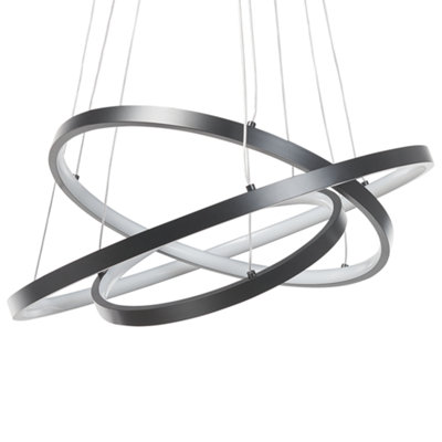 LED Pendant Lamp ATREK Metal Black