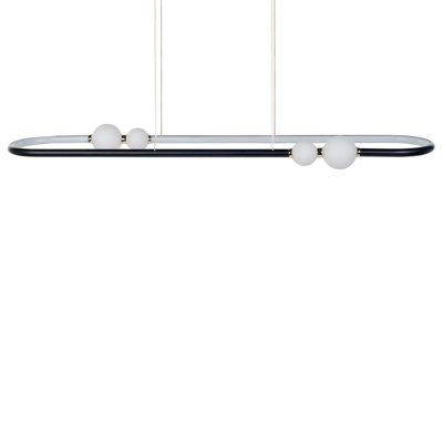 LED Pendant Lamp FEALE Metal Black