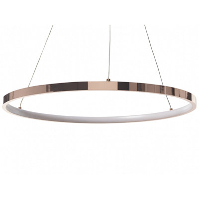 LED Pendant Lamp JORDAN Metal Rose Gold