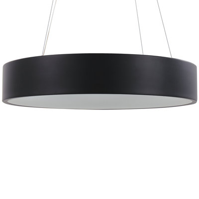LED Pendant Lamp LENYA Metal Black