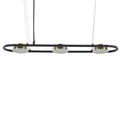 LED Pendant Lamp MALI Metal Black