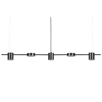 LED Pendant Lamp SESTRA Metal Black