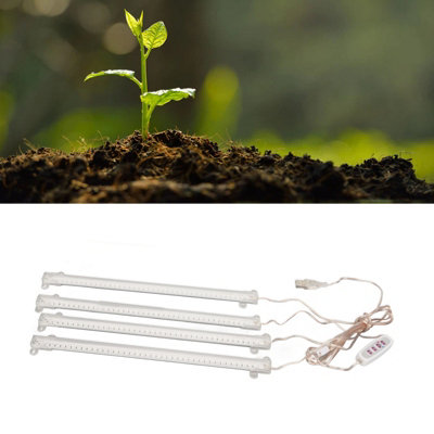 LED plant growth lamp full spectrum succulent plant fill light indoor planting lamp with one to four interfaces