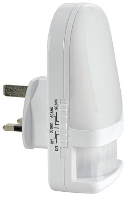 LED Plug In Night Light with PIR Motion Sensor
