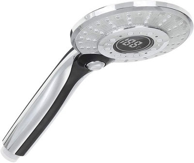 LED Shower Head, 3-Color LED Shower Hand Shower with Temperature ...