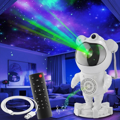 LED Starry Sky Projector Astronaut - with Bluetooth and remote