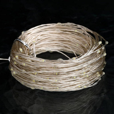 LED String with 150 LEDs Cold White 15 m - 5