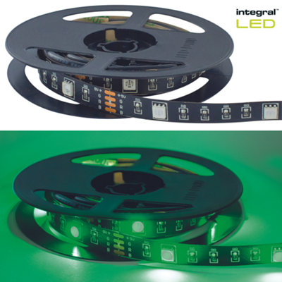 LED Strip Light Kit 2m RGB Plug & Play LED TV with Controller: USB Powered