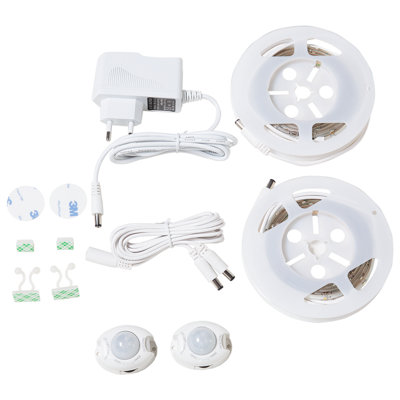 LED Strip Lights ATRATO 240 cm with Motion Sensor White