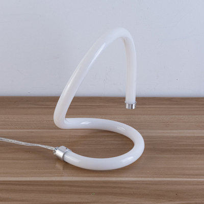 LED Table Lamp, UK Plug and On/Off Switch S-Light design, 14 Watts 1400 ...