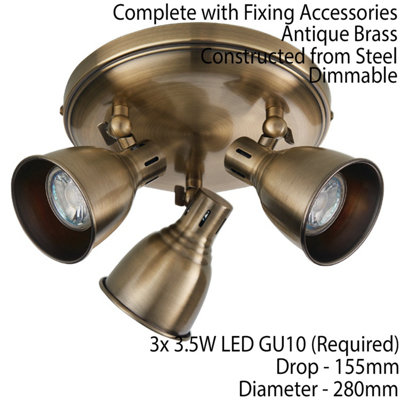 Brass deals led spotlights