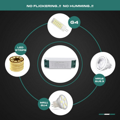 LED Transformer different watts LED Power Supply Driver Transformer ...
