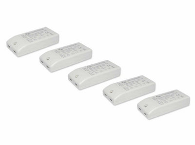LED Transformer Power Supply / Driver for Led Strips - Power 12W - Pack of 5