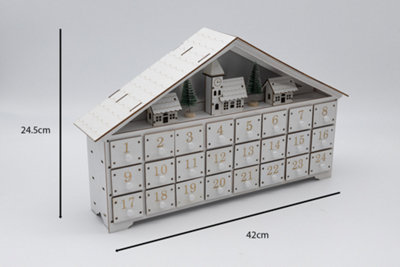 LED Village Scene Advent Calendar