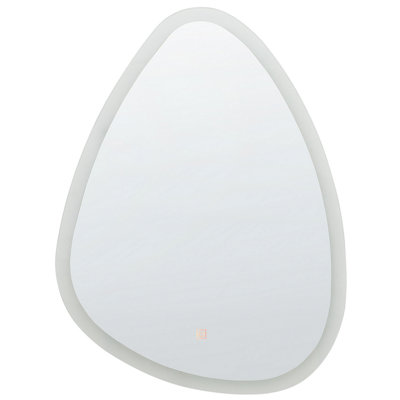 LED Wall Mirror 78 cm Silver BETHUNE