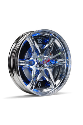 LED Wheel Rim Interior Wall Clock