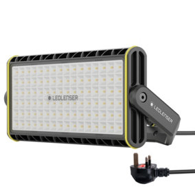 Ledlenser AF12C 8000lm LED 2.1m Corded Area Work Light Floodlight, IP67 Waterproof, Wall & Tripod Mounting for Job Site Mechanic