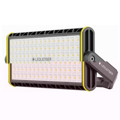 Ledlenser AF12R Rechargeable 8000lm LED Cordless Area Work Light Floodlight, IP67, Tripod Mounting, Up To 12.5H Battery, USB-C