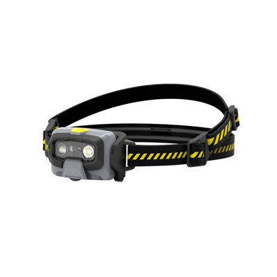 Ledlenser HF6R Work Rechargable 800 Lumen 80 CRI LED Head Torch + Helmet Connecting Kit and Wall Mount