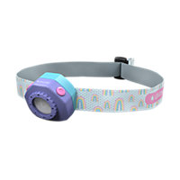 Ledlenser KidLED4R Rechargeable 40 Lumen Safe Robust RGB Light LED Head Torch for Camping and Night Time Fun