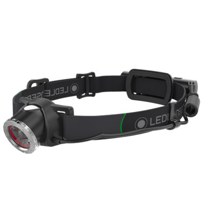 Ledlenser MH10 Rechargable 600 Lumen inc Red Rear Light LED Head Torch for Outdoors Camping and Fishing