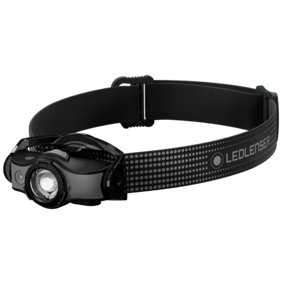 Ledlenser MH5 Rechargable 400 Lumen Dual Power Source inc Red Light LED Head Torch for Outdoors Camping and Fishing