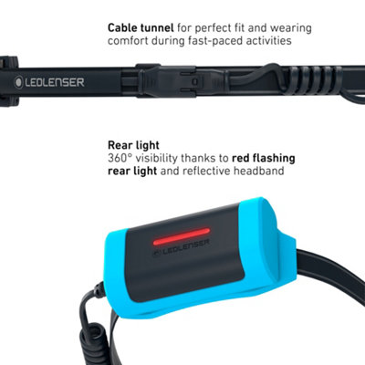 Ledlenser NEO9R Rechargable 1200 Lumen Lightweight 199g LED Head