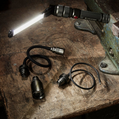 Ledlenser Workers Friend Portable Work Light Rechargeable 4 In 1 USB 280 Lumens Magnetic Inspection Lamp Flexible Up To 5.5H LED Battery For DIY
