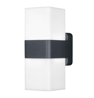 Ledvance 13.5W SMART+ WIFI CUBE UpDown Wall Light Warm White + Multi-Colour