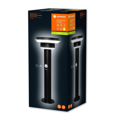 Ledvance ENDURA STYLE 40cm Solar Sensor Post Double Circle 6W Path Light
