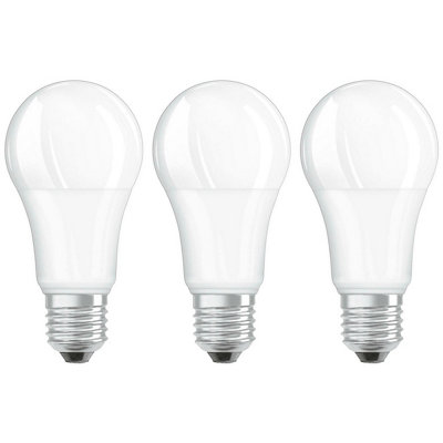 Ledvance LED GLS 14W E27 Dimmable Performance Class Warm White Opal (100W Eqv) (3 Pack)