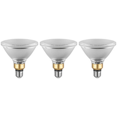 Ledvance LED IP65 Performance Class PAR38 Reflector 13.5W E27 Warm White (3 Pack)