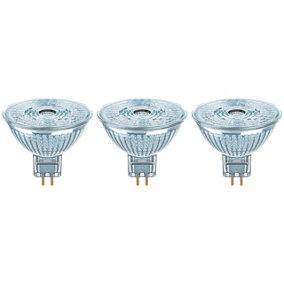 Ledvance LED MR16 Bulb 5W GU5.3 12V Dimmable Performance Class Warm White (3 Pack)