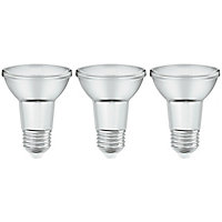 Ledvance LED PAR20 Reflector 6.4W E27 Dimmable Warm White Diffused (3 Pack)