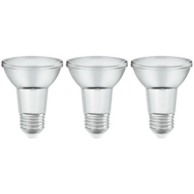 Ledvance LED PAR20 Reflector 6.4W E27 Dimmable Warm White Diffused (3 Pack)
