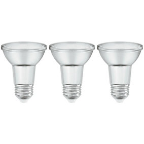 Ledvance LED PAR20 Reflector 6.4W E27 Dimmable Warm White Diffused (3 Pack)