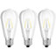 Ledvance LED ST64 4W E27 Parathom Classic 40 Filament Warm White Clear (3 Pack)
