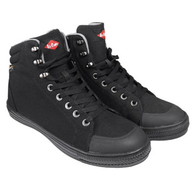 Lee Cooper Mens Cordura Ankle Safety Shoes Black (9 UK)