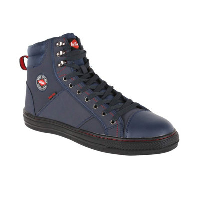 Lee Cooper Unisex Adult Nubuck Safety Boots Navy Blue (5 UK)