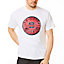 Lee Cooper Workwear Graphic Print Cotton T-Shirt, White, 3XL