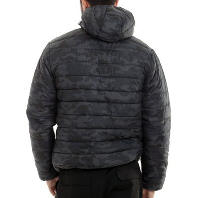 Lee cooper camo down jacket mens deals