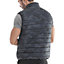Lee Cooper Workwear Mens Camo Windproof Padded Vest, Camo, XL