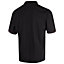 Lee Cooper Workwear Mens Chest Pocket Classic Polo Shirt, Black, M