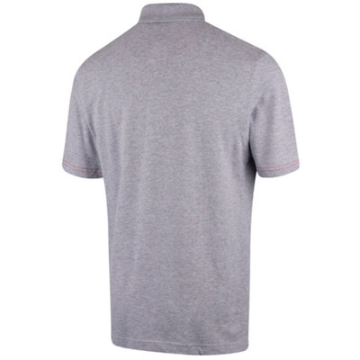 Lee Cooper Workwear Mens Chest Pocket Classic Polo Shirt Grey