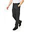 Lee Cooper Workwear Mens Classic Cargo Work Trousers, Black, 30W (33" Long Leg)