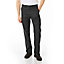 Lee Cooper Workwear Mens Classic Cargo Work Trousers, Black, 34W (29" Short Leg)